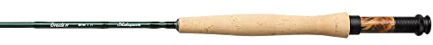Shakespeare Oracle 2 Flussfliegenrute - Hochleistung Carbon Konstruktion, schnelle Aktion, Sensible Spitze, leichtes Design, komfortabler Korkgriff, ideal zum Flussfliegenfischen - 8ft