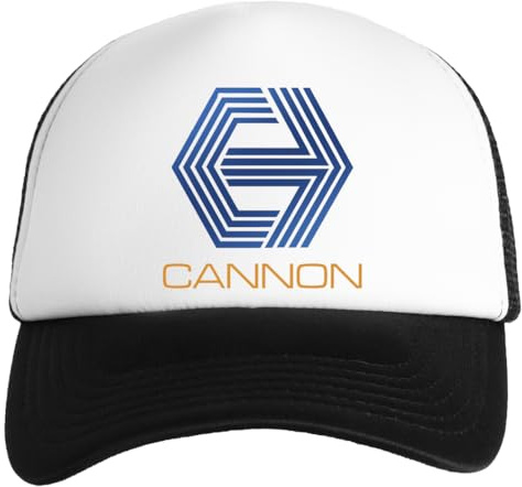 Blue Cannon Gorra De Béisbol Blanca para Niños Snapback Unisex