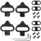 SPD Compatible Bike Pedal Cleats, Fahrrad Cleats Set, SPD Cleat Kompatibel mit SPD SM-SH51, Pedalplatten Fahrradzubehör Set, Bike Fahrrad Schuhplattenset, für Herren & Damen Mountainbike Schuhe