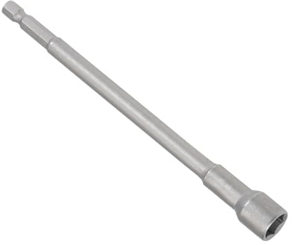 CoCud Destornillador Magnético para Tuercas, Llave de Vaso de 10 mm Con Vástago Hexagonal de 1/4, Herramienta de Llave de Vaso Larga de Acero Cr-V