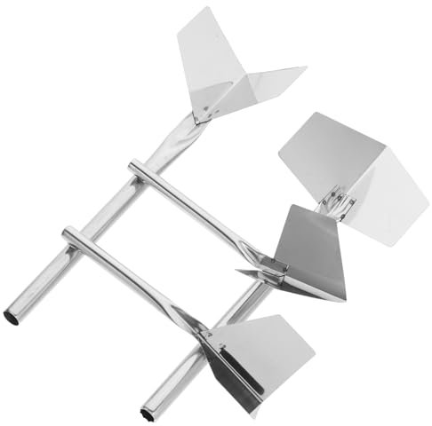 Homoyoyo 4 Piezas extractor de ángulo herramienta para paneles de yeso de esquina llana de esquina de pared exterior muro esquineras pared esquineros pared paleta de esquina de metal Silver