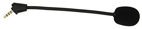 Avtagbar Lekmikrofon, 3,5 Mm Flexibel Mikrofonarm 4 Pol Stift Frenzy Reduktion Mic Sekunder Guld Tallrik Burde Dukel för Spel Headsetuppsättningar