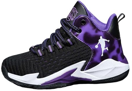 Zapatillas Niño 27 - Zapatillas De Baloncesto Ligeras Y Transpirables para Niños Y Jóvenes Calzado Deportivo Informal para Correr Cómodo Y Duradero