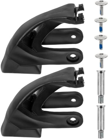Veemoon Topes de Freno para Patines en Línea 2 Piezas, Accesorios para Patinaje sobre Ruedas, Pastillas Antideslizantes Resistentes y Compatibles, Tornillos Incluidos para Instalación