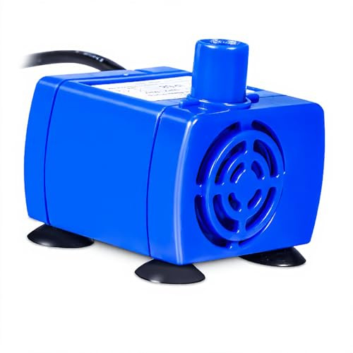 Bomba sumergible para fuente de mascotas de ruido ultrabajo bomba fuente de agua gatos bomba potente de 12 V para fuente de mascotas con cable de alimentaci¨®n Poidła fontanny