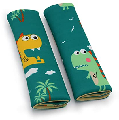 Tomedeks 2pcs Kinder Jungen Autogurt Schutz Sicherheitsgurt Schulter Schulterkissen Schulterstapel Saisats Beltpads für Kinder Gurtpolster Kinder Schulterpolster Gurtverlängerung