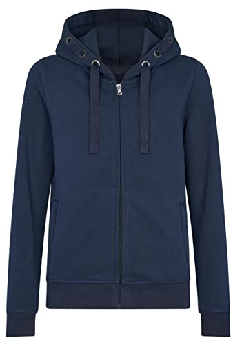 HRM Veste à Capuche Raglan Premium Enfants Luxury, Bleu Marine, Taille 146 I Sweat à Capuche Enfant, Commerce Équitable, 320 g/m² I Hoodie en 70% Coton et 30% Polyester Recyclé