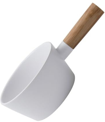 Hoement Keramikschüssel Mit Holzgriff Handgefertigt Vielseitig Für Suppe Salat Nudeln Obst Spülmaschinengeeignet Elegante Form Für Täglichen Gebrauch