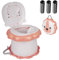 Adorila Portable Travel Potty for Toddler, Folding Toilet Seat, Pink