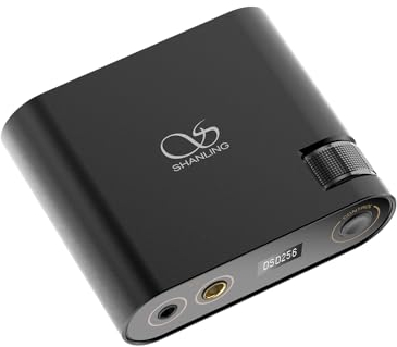 SHANLING H0 DAC/Amplificador Portátil, Amplificador de Auriculares de Sobremesa, 32 bit/768k DSD256 Dongle Tipo C con Salida de 3.5mm y 4.4mm, USB Externo de Alta Resolución sin Pérdidas sin Batería.