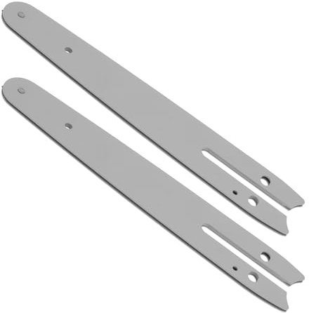 YINETTECH 2PCS 6 pollici motosega catena guida barra in acciaio manganese elettrico motosega piastra guida per mini sega a mano lavorazione del legno taglio giardino motosega motosega sega a catena