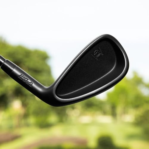Hierro de golf profesional #7 con eje R/S de carbono/acero para diestros para hombres y mujeres golfistas en palos de golf individuales deportivos (varilla de acero)