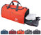CANWAY Faltbare Sporttasche Faltbare Reisetasche mit dem schmutzigen Fach und Schuhfach Leichtgewicht für Männer und Frauen (Orange) 45L