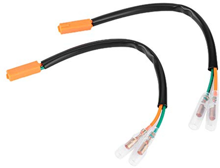 KIMISS Motorcycle Turn Signal Wiring Adapter Plug Fit for Kawasaki Z125 Z250 Z300 Z650 Z900 ZR-X EX250 EX300 EX650 ZX600 ZX636 ZX900 ZX1000 ZX1200 ZX600 ZR750 Z750R ZR800 ZR1000 Z1000 ZR1200