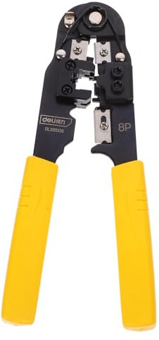 SHINEOFI Alicates De Cable Con Cortadores Resistente Herramienta De Engarzado Para Instalaciones Eléctricas