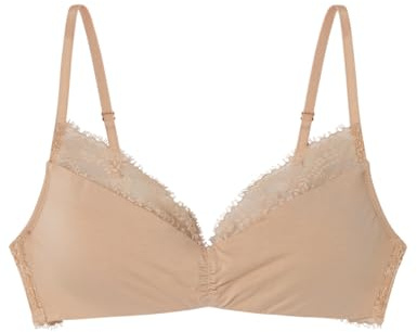 Women'secret Sujetador Triangular con Almohadilla Extraíble Colección Autumn Rose Sujetador Mujer (Pack de 1)