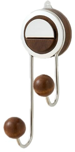 Ganchos con para ducha, organizador de vacío fuerte | Potente gancho resistente | para toallas, cocina, bata, ventana, vidrio, sala de estar, llaves, paraguas, sombreros, corona, puertas