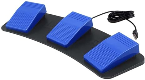 yuwqqoajv Pédale Triple USB pour PC offrant Un contrôle Complet et Une efficacité Accrue pour Les de Jeu et la Transcription.