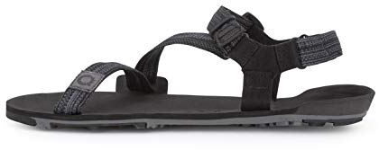 Xero Shoes Z-Trail EV Sandalen für Herren – Leichte Wandersandalen, Barfußgefühl, Breite Zehenbox, Minimalistische Trail-Sportsandalen – Multi-Schwarz, Größe 43 EU