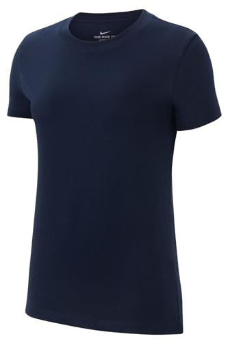 NIKE CZ0903-451 W NK PARK20 SS TEE T-Shirt Women's Obsidian/White Size S