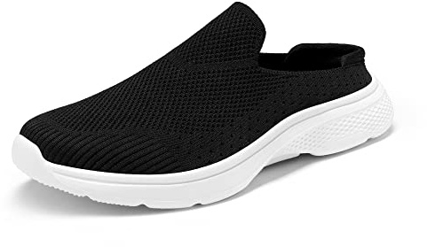 DREAM PAIRS Women Comfy Arch Support Mules | Slip-On Busy Mornings, Ultra-Light Tired Feet, Arch Support All-Day, Machine Washable Care