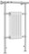 iBathUK Ascot Traditional Towel Radiator Rail, Curved Towel Warmer, 6 Column Floor Mounted Heated Towel Rail for Bathroom- 952x568mm