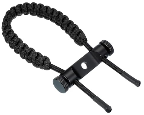 sourcing map Archery Bow Wrist Sling Strap Compound Bow Stabilizer & Hand Loop Carrier Bow Stabilizer for Bow Hunting Shooting