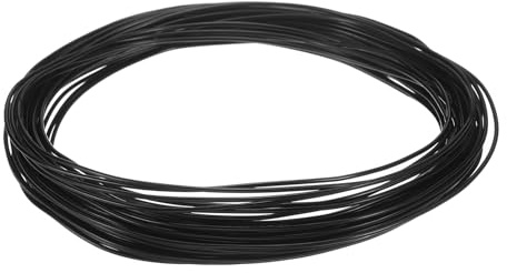 QUARKZMAN Filo Bonsai 1mm Calibro 10m Lunghezza Filo di Alluminio Anodizzato Flessibile per Attrezzi Bonsai, Alberi, Giardino, Orticoltura, Paesaggistica, Piantagione, Nero