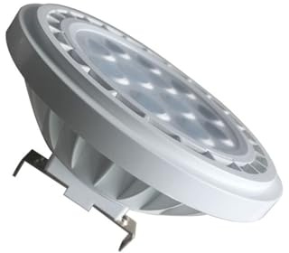 OUHFCASN Lampadina LED dimmerabile da 12 W 12 V Lampadina faretto AR111 GU10 G53 3000 K 4000 K 6000 K per Negozio High Bay Light Garage Magazzino Offici(Cool White 6000K,G53)