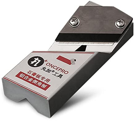 Raboteuse à chanfreiner en alliage d'aluminium avec lame SK5, vis en acier inoxydable, options de type V et de type U, tailles 136 mm et 140 mm, haute usure