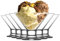 LAV 12x Clear 11cm Crema Glass Ice Cream Bowls - Small Kids Sundae Trifle Fruit Cocktail Dessert Serving Cups Dishes Set