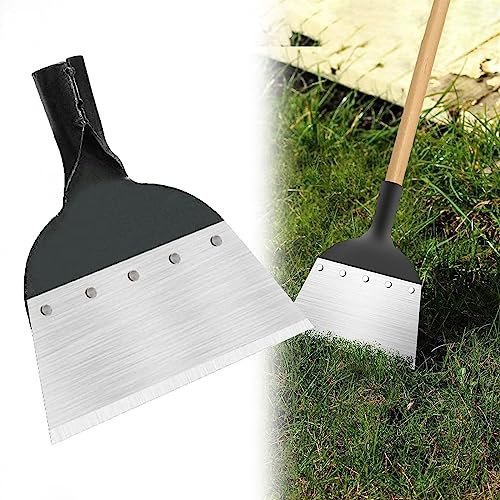 Multifunktionale Outdoor Garten Reinigungsschaufel,Unkrautwerkzeug Garden Helper,Stahl Flache Schaufel,Jäten Schaufel,Schaufel Pflanzen Unkrautschaufel,für Garten,Bauernhof(21cm)