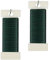 2 Rolls Green Florist Wire - 35m/Roll, 22 Gauge, Christmas & Garden Floral Wire for Wreaths, Bouquets & Flower Arrangements