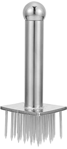 KICHOUSE Ago per Intenerire La in Acciaio Inossidabile Attrezzo da Cucina per Battere La Batticarne