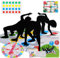 YINENGD Twistre Game for Kids Adult, Floor Mat Game with Spinner, Funny Balance Games Pad, Twisting Party Game for Children & Adults, Team, Family, Party