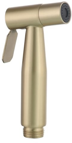 Tecmolog Oro Cepillado Pulverizador de Bidé de Mano de Acero Inoxidable Grifo Bidet Higienico para WC, WS024J2