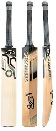 Kookaburra Uni Jugend Stealth 9.1 Cricket Bat-Size Harrow Junior Cricketschläger, Schwarz