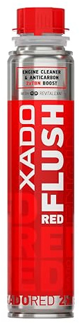 XADO RED Flush Engine Oil Flush Cleaner - Removes Carbon & Sludge, Restores Oil Performance - 250 ml