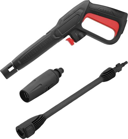 Pyuyan Pistola Pulverizadora de Hidrolimpiadora, Pistola de Pulverización de Repuesto con Lanza Jet, para AR Bosch AQT Black & Decker, Boquilla Ajustable