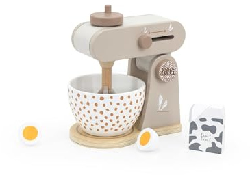 Personalizable Robot de cocina de madera Turrón – juego simbólico & motricidad fina – para niños a partir de 36 meses – personalizada con nombre – Label Label