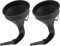 U-BCOO Multi-fFunctional Plastic Funnel Oil Funnel With Flexible Extension Nozzle For Cars And Motorcycles, Engine Oil, Liquid, Diesel, Kerosene And Gasoline（2 PCS）