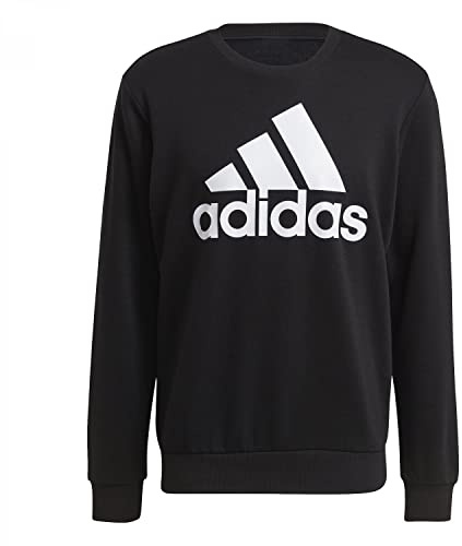 adidas Men's Sweatshirt-gk9076 Sweatshirt, Black/White, XL UK
