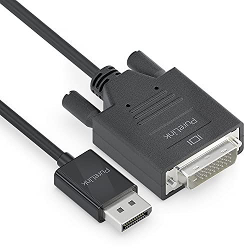 PureLink Cable DisplayPort a DVI, resolución WUXGA, 1920 x 1200, conectores dorados, 3 m, color negro
