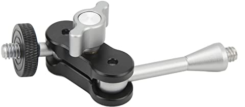 VBESTLIFE Magic Arm Kamerahalterung, Universeller um 360 Grad Drehbarer Kameraaufnahmeverlängerungsarm, 1/4-Zoll-Schnittstelle, für Fülllichtmikrofon(98mm)
