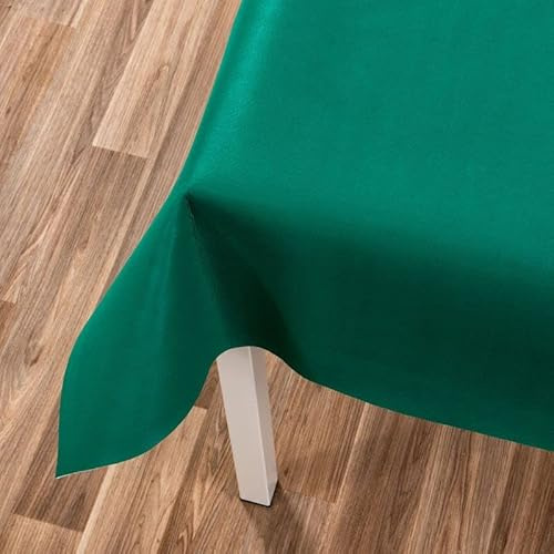 Galeone Biancheria e Tessuti | Mollettone per Tavolo Rettangolare 140x300 cm, Tovaglia Copritavolo Panno Gommato Antimacchia, Tappeto Verde da Gioco