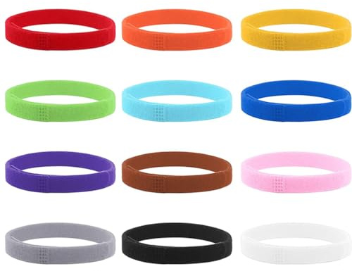 12 valphalsband, födelse halsband för små valpar, valp ID-halsband för små katter, hundar, nyfödda halsband för kattungar (35 cm)