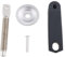 OTOTEC 1 Satz Bootsmotor-Klemmgriff-Assy-Schrauben-Set 6G1-43116 6E0-43118-00 passend für Außenbordmotor 2-Takt- und 4-Takt-Motoren
