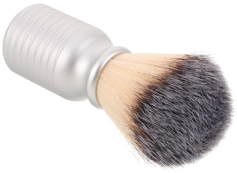HAPINARY Spazzola per Crema da Barba Uomo Pennello da Barba Sintetico Ultra Morbido per Rasatura Bagnata Manico Ergonomico Adatto per Baffi Insaponamento Esfoliazione Viso