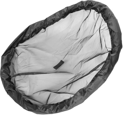 Homoyoyo Barrière Flottante Ronde 80 CM Noire pour Plantes Aquatiques Filet à Mailles Fines Protection UV Barrière Anti-Poissons pour Bassin de Jardin Île Flottante Hydroponique