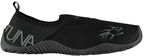 Hot Tuna Kids Junior Aqua Water Shoes Splasher Pattern Black/Black UK 6 (39)